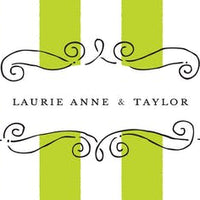 Curly Border Green Gift Enclosure Card or Gift Sticker