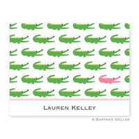 Alligator Repeat Folded Notes