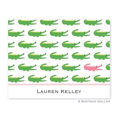 Alligator Repeat Folded Notes