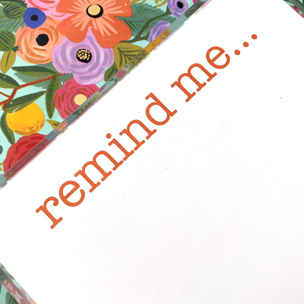 Remind Me Notepad