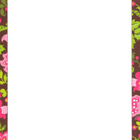 Brown Floral Notepads