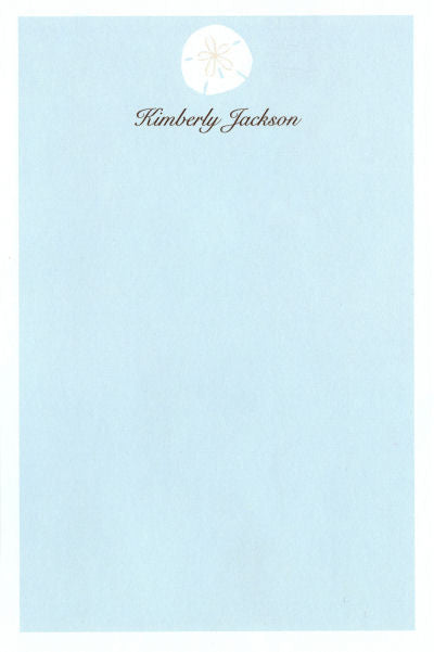 Sand Dollar Notepads