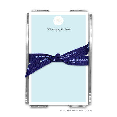 Sand Dollar Notepad