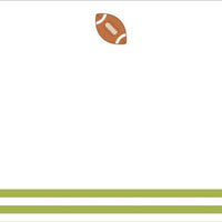 Football Flat Notecard