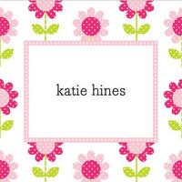 Big Daisy Pink Foldover Note