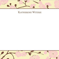 Blossom Pink Flat Notecard