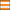 Orange& Navy Stripe Square Sticker
