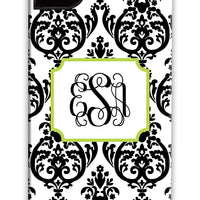 Madison Damask Black Phone Case