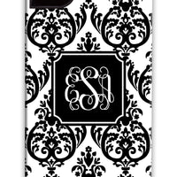 Madison Damask Black Phone Case