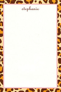 Brown Leopard Notepads