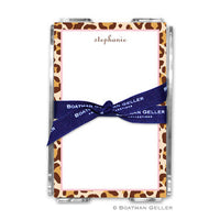 Leopard Brown Notepad