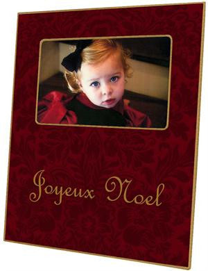 Cranberry Damask Picture Frame