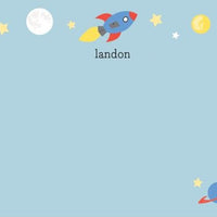 Space Flat Notecard
