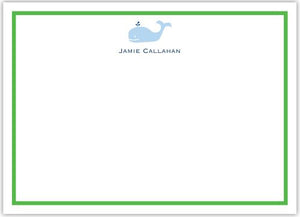 Whale Flat Notecard