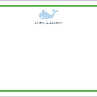 Whale Flat Notecard