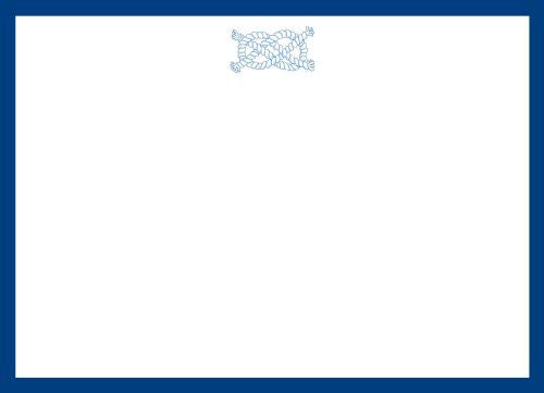 Knot Flat Notecard