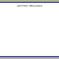 McLaren Blazer Flat Notecard