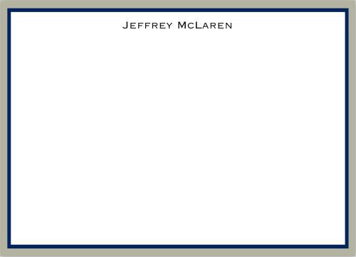 McLaren Blazer Flat Notecard