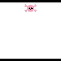 Skull Flat Notecard