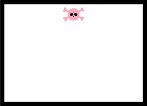 Skull Flat Notecard