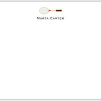 Racquet Flat Notecard