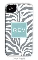 Zebra Gray Phone Case
