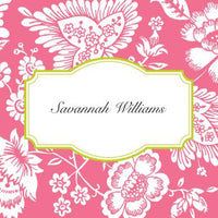 Savannah Pink Foldover Note