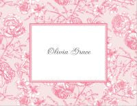 Toile Folded Notes (12 Colors)