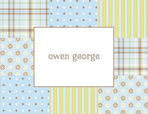 Riley Patch Folded Notes (2 Colors)
