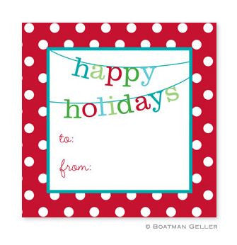 Happy Holidays Stickers