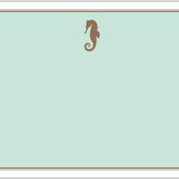 Seahorse Flat Notecard