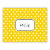 Polka Dot Folded Notes (20+ Colors)