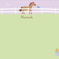 Horse Flat Notecard