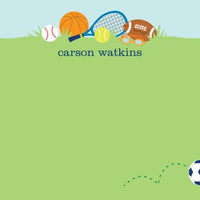 Sports Boy Flat Notecard