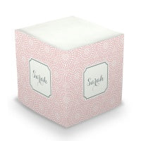 Bursts Sticky Memo Cube (20+ Colors)