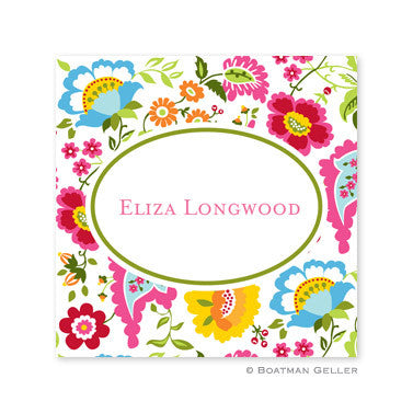 Bright Floral Stickers