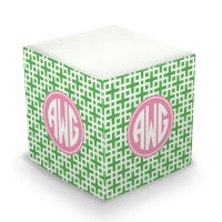 Lattice Sticky Memo Cube (20+ Colors)