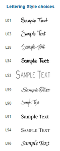 Family Pride List (Carnival with holder)