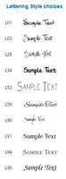 Highland List - White with holder
