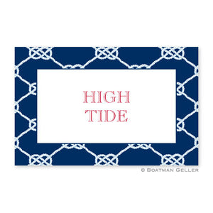 Nautical Knot Navy Placemat