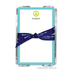Peace Sign Notepad