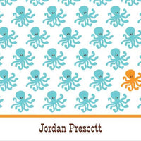 Octopus Repeat Foldover Note