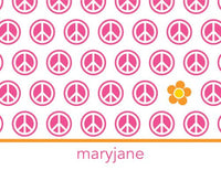 Peace Repeat Foldover Note
