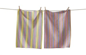 Blossom Stripe Dishtowels