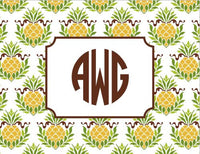 Pineapple Repeat Foldover Note
