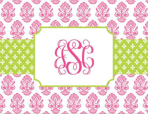 Beti Pink Foldover Note