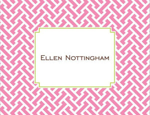 Stella Pink Foldover Note