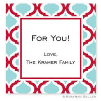 Kate Red & Teal Stickers