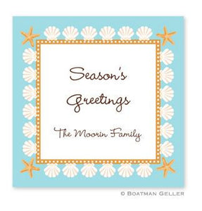 Seashell Border Stickers