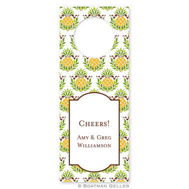 Pineapple Repeat Wine Tag